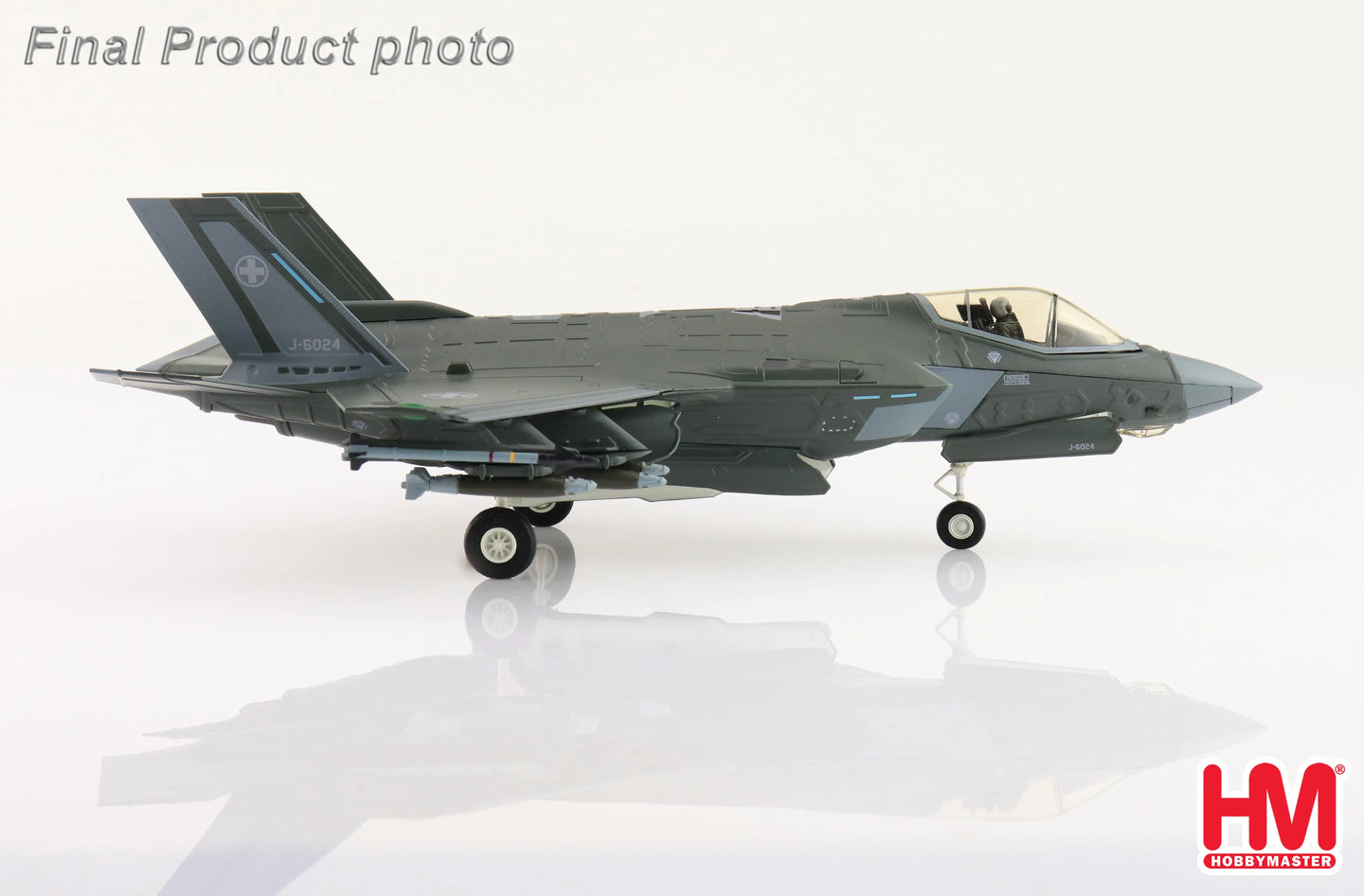 HOBBY MASTER F-35A LIGHTNING II J-6024 SWISS AIR FORCE 2023